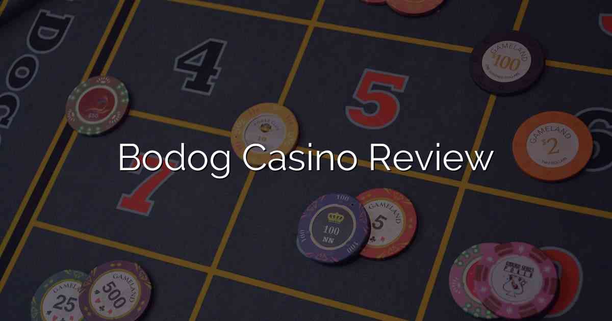 Bodog Casino Review