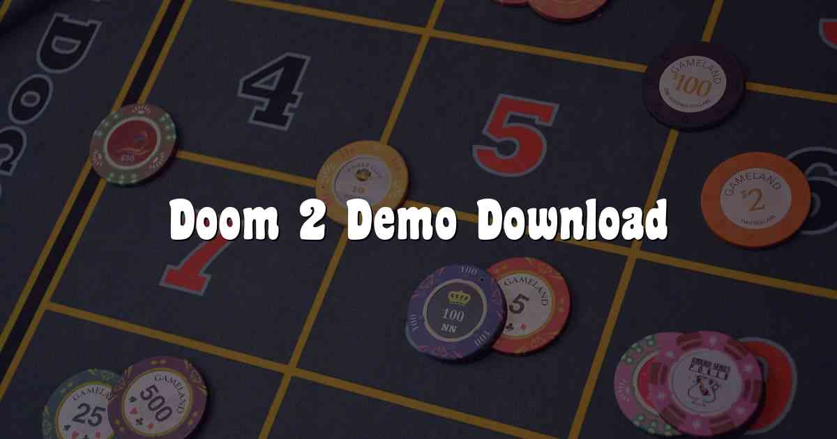 Doom 2 Demo Download